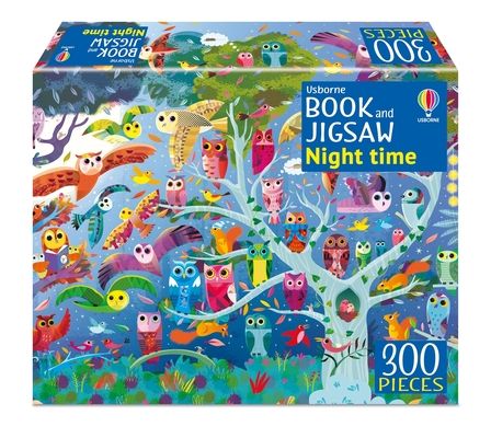 Usborne book and jigsaw night time