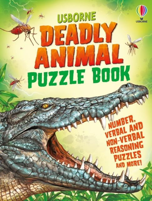 Deadly animals puzzle book