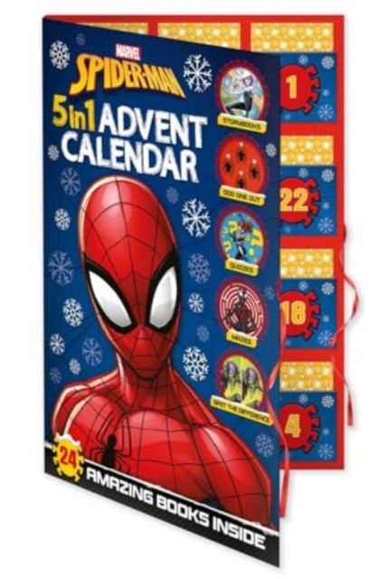 Marvel spider-man: 5-in-1 advent calendar