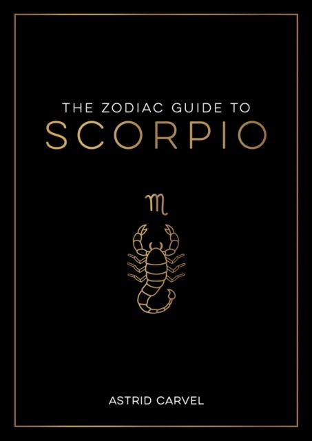 Zodiac guide to scorpio