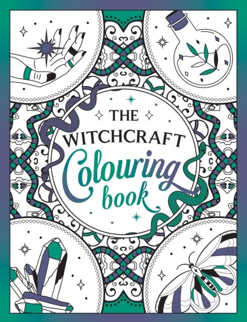 Witchcraft colouring book