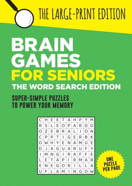 Brain games for seniors: the word search edition