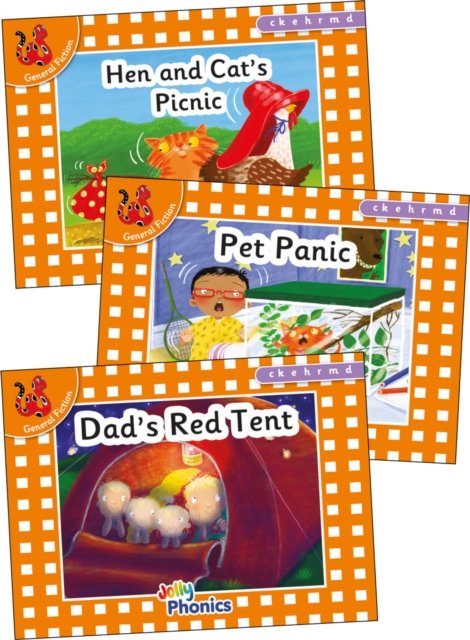 Jolly phonics orange level readers set 2