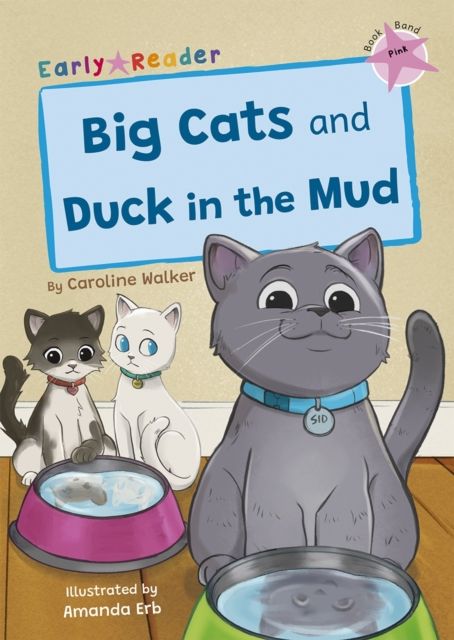 Big cats and duck in the mud