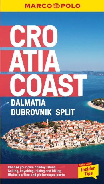 Croatia coast marco polo pocket travel guide - with pull out map