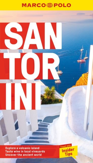 Santorini marco polo pocket travel guide - with pull out map