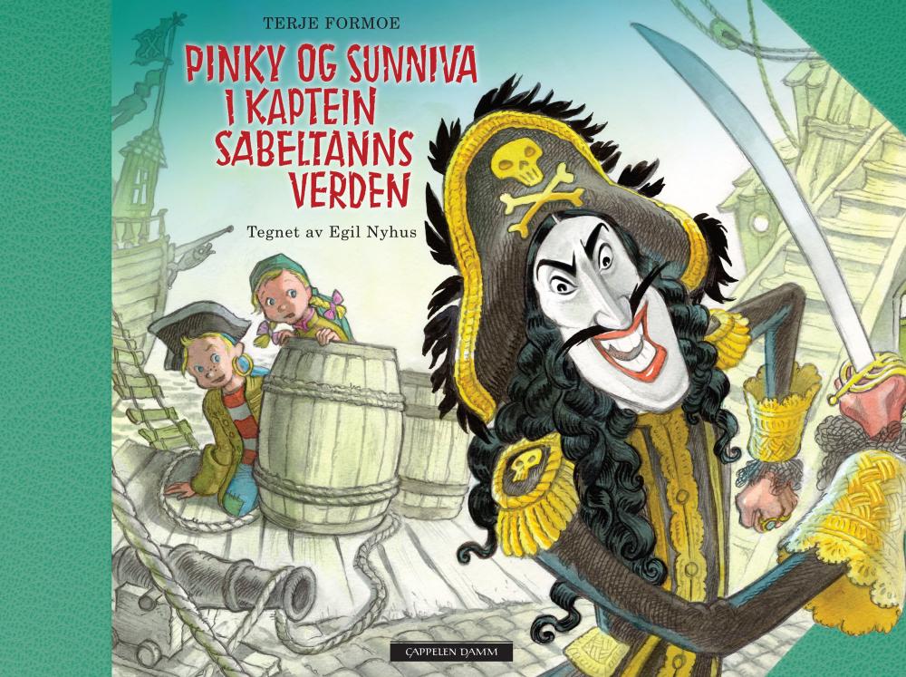 Pinky og Sunniva i kaptein Sabeltanns verden