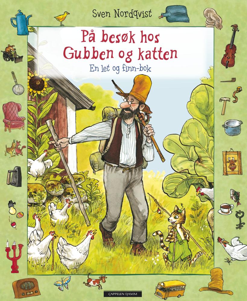 På besøk hos Gubben og katten : en let og finn-bok