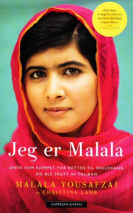 Jeg er Malala : jenta som kjempet for retten til skolegang, og ble skutt av Taliban