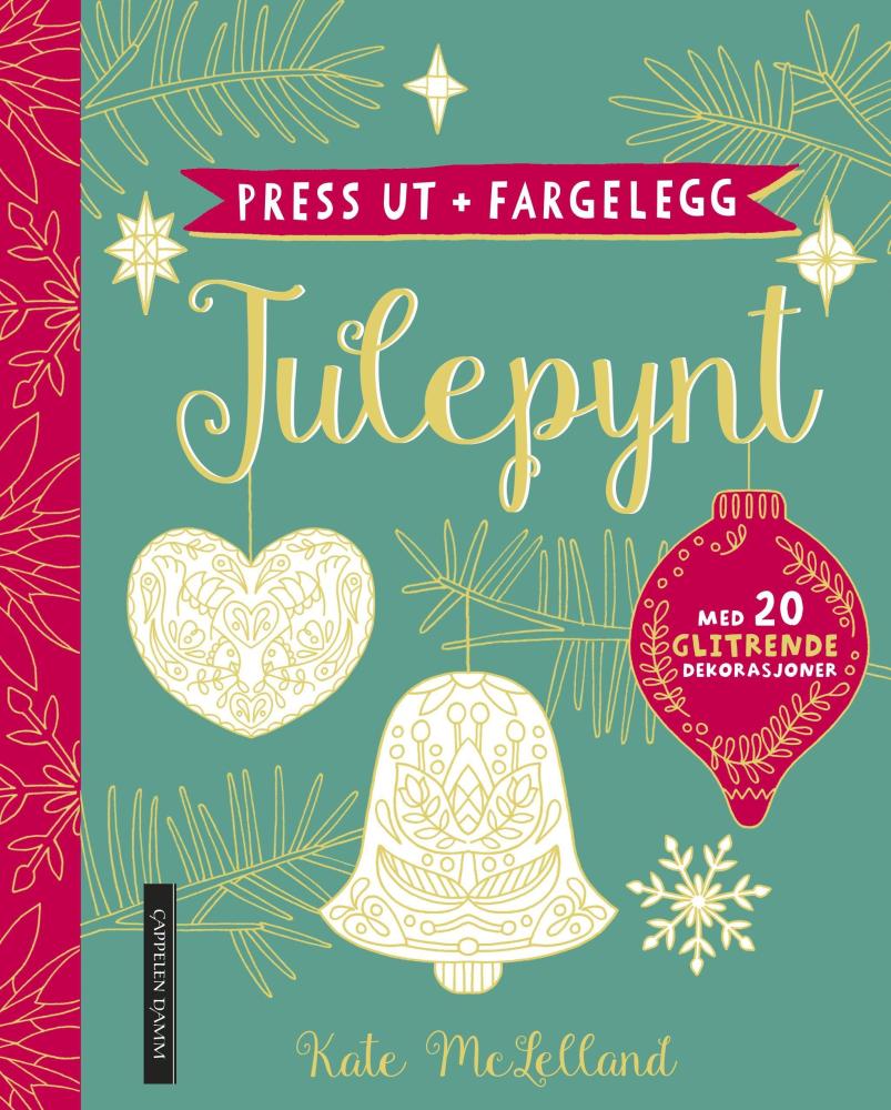 Press ut + fargelegg julepynt