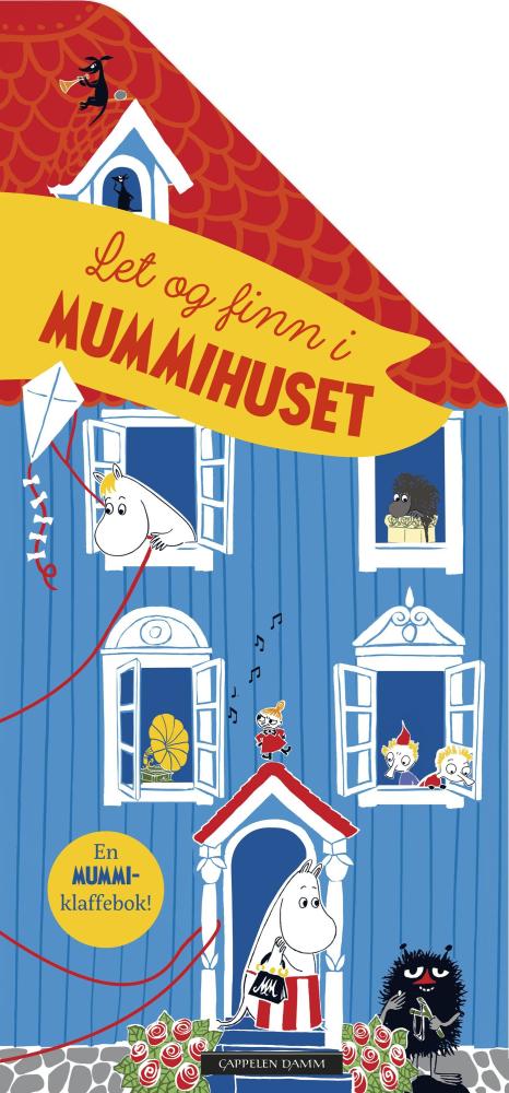 Let og finn i mummihuset : en Mummi-klaffebok!
