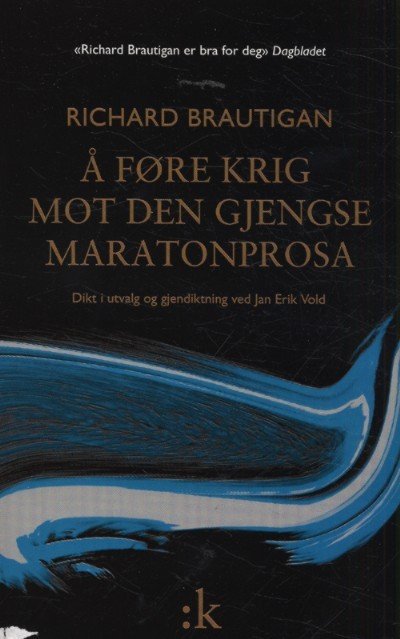 Å føre krig mot den gjengse maratonprosa