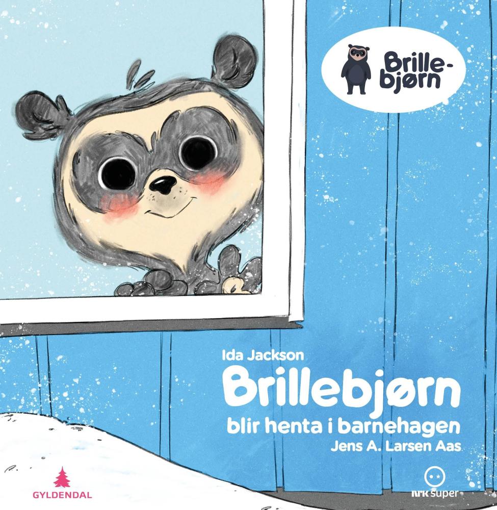 Brillebjørn blir henta i barnehagen