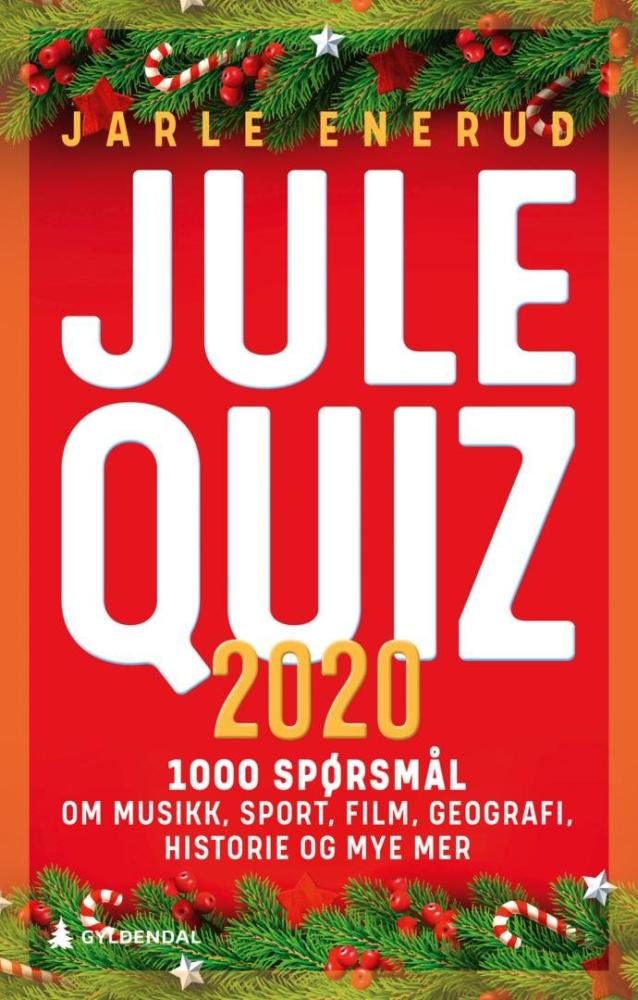 Julequiz 2020 : 1000 spørsmål om musikk, sport, film, geografi, historie og mye mer