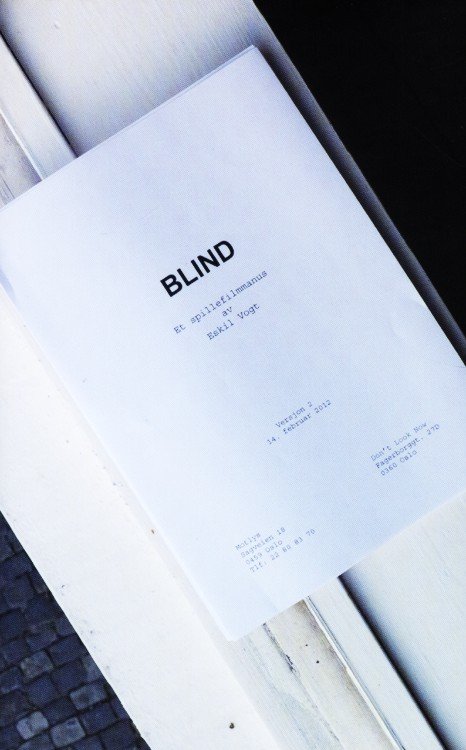 Blind : filmmanus