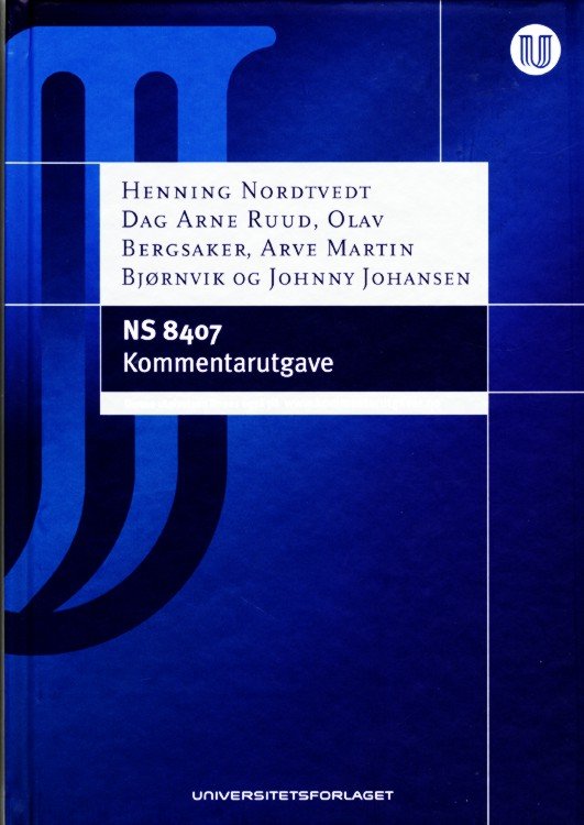 NS 8407 : Alminnelige Kontraktsbestemmelser For Totalentrepr ...