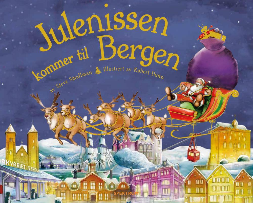 Julenissen kommer til Bergen