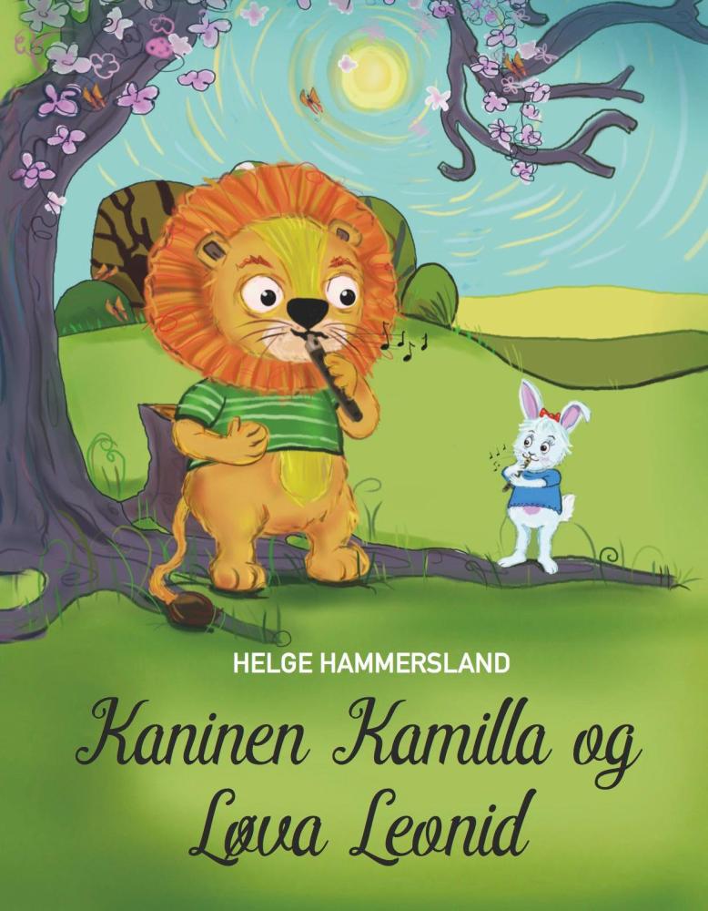 Kaninen Kamilla og løva Leonid : løver lever ikkje i skogen, dei lever på savannene. Ikkje et dei gulrøter eller spelar fotball heller. Men i denne fo