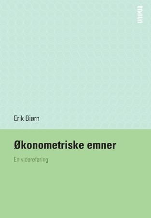 Økonometriske emner : en videreføring