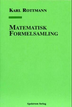 Matematisk formelsamling