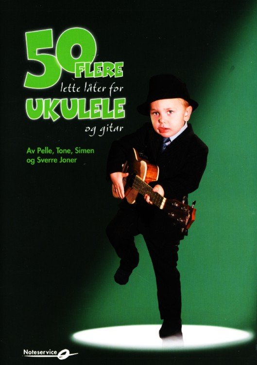 50 flere lette låter for ukulele og gitar