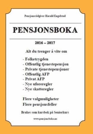 Pensjonsboka 2016-2017