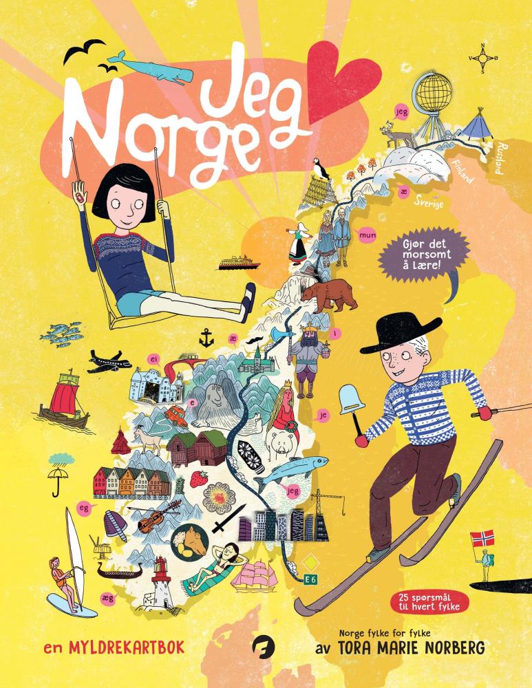 Jeg elsker Norge : en myldrekartbok