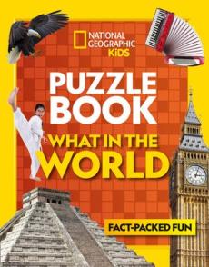 National geographic kids puzzle book - what in the world?