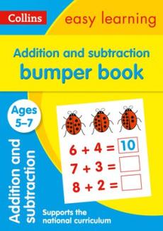 Addition and subtraction bumper book ages 5-7