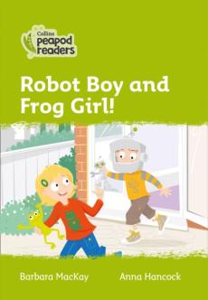 Level 2 - robot boy and frog girl!