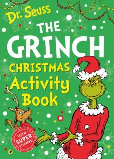 Grinch christmas activity book