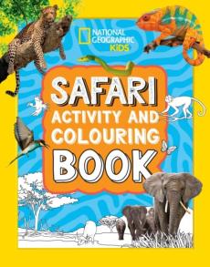 Safari activity and colouring book