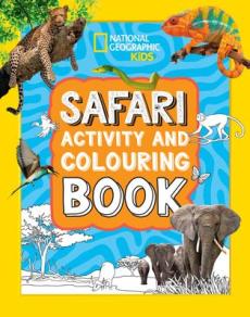 Safari activity and colouring book