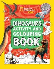 Dinosaurs activity and colouring book