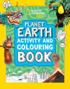 Planet earth activity and colouring book