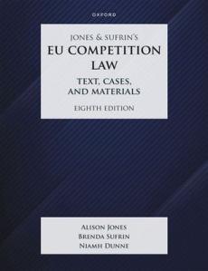 Jones & sufrin's eu competition law