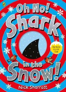 Oh no, shark in the snow!