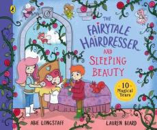 Fairytale hairdresser and sleeping beauty