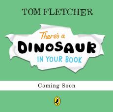 There's a dinosaur in your book