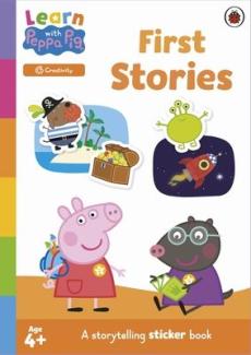 Learn with peppa: first stories sticker activity book