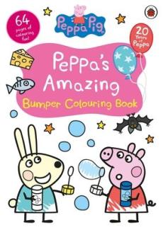 Peppa pig: peppaâ€™s amazing bumper colouring book