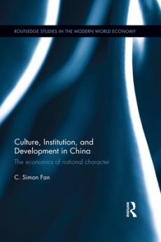 Culture, institution, and development in china