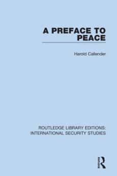 Preface to peace