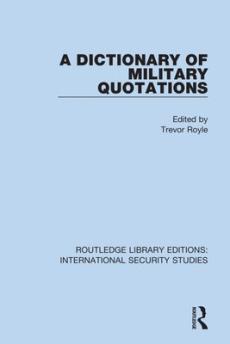 Dictionary of military quotations