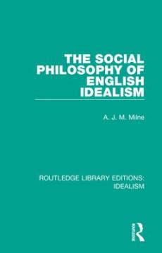 Social philosophy of english idealism