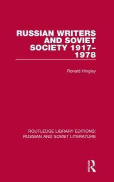 Russian writers and soviet society 1917-1978