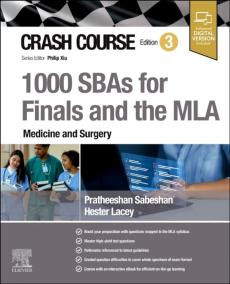 Crash course 1000 sbas for finals and the mla - medicine and surgery