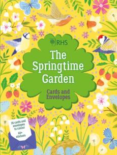 Springtime garden cards and envelopes