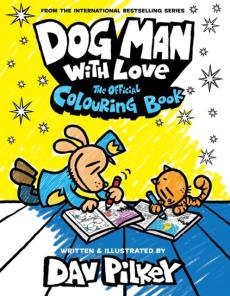 Dog man with love : the official colouring book