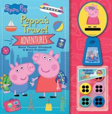 Peppa Pig: Peppa's Travel Adventures Movie Theater Storybook & Movie Projector